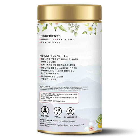 Tea Raja - Hibiscus Rose Refresher - Herbal Tisane