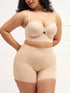 UNDERNEAT Hip Dip Shapewear Shorts - Beige