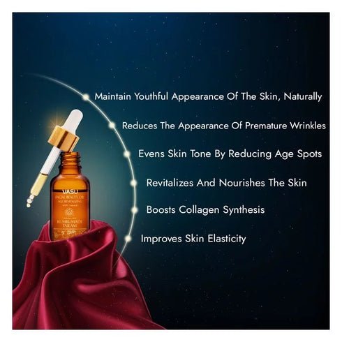 Vasuestore Vasu Facial Beauty Oil with Aloe Vera Gel