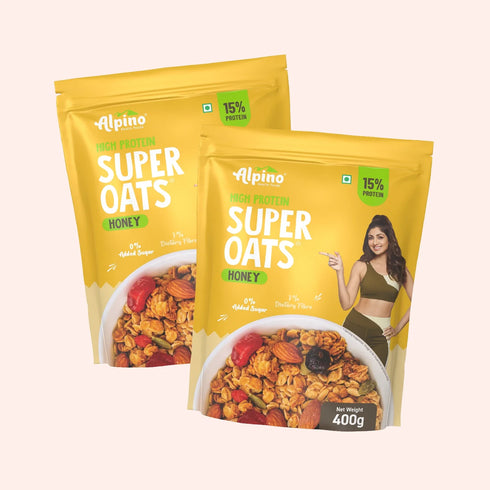 Alpino High Protein Rolled Oats Honey