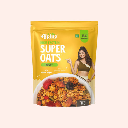 Alpino High Protein Rolled Oats Honey
