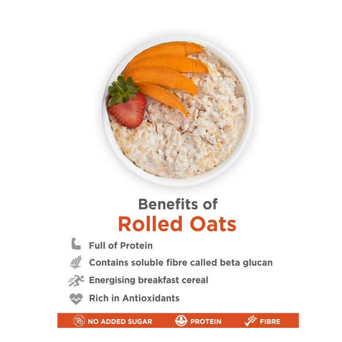 True Elements Rolled Oats Gluten Free
