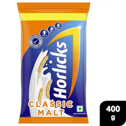 Horlicks Health & Nutrition Drink Refill Classic Malt