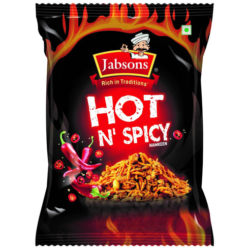 Jabsons Foods Hot n Spicy Namkeen