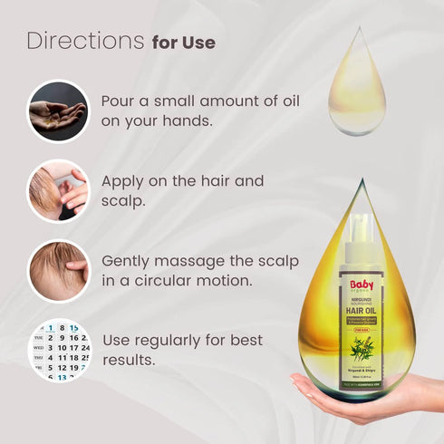 Babyorgano Nirgundi Nourishing Hair Oil