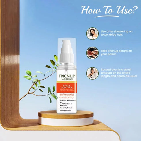 Vasuestore Trichup Frizz Control Hair Serum