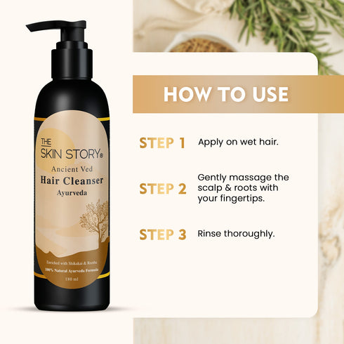 The Skin Story Ayurvedic Hair Shampoo