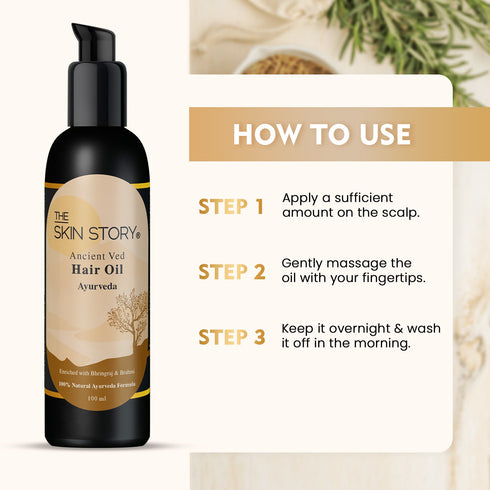 The Skin Story Ayurvedic Hair Growth Oil