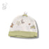Bachpan kids wear NEWBORN SET-WHITE & GREEN