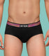 XYXX Hues Briefs Black Ribbon