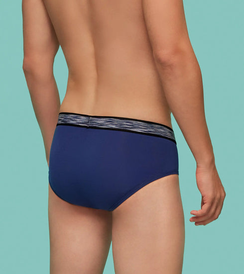 XYXX Hues Briefs Vivid Blue