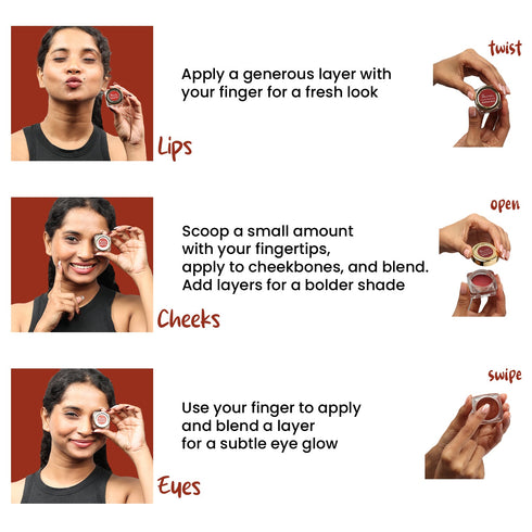 The Skin Story Lip & Cheek Tint Radiant Rust