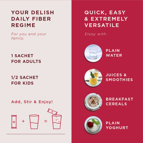 Wellbeing Nutrition Daily Fiber Powder Vanilla Berry Flavor