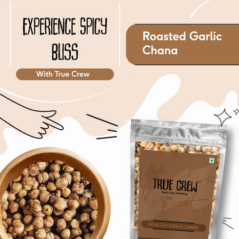 Sri Sri tattva roasted Garlic chana pouch