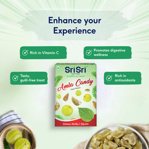 Sri Sri Tattva Amla Candy - Paan Flavour, Delicious, Healthy & Digestive