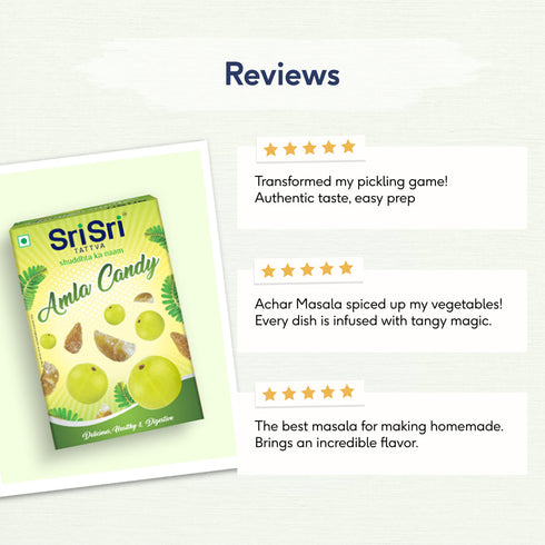 Sri Sri Tattva Amla Candy - Plain Flavour, Healthy & Digestive