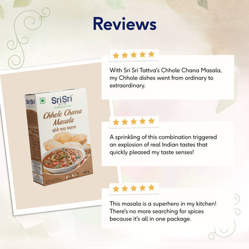 Sri Sri Tattva Chhole Chana Masala