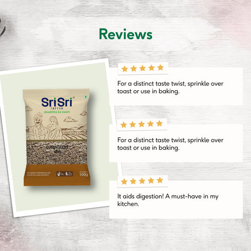 sri sri tattva cumin seeds (jeera)