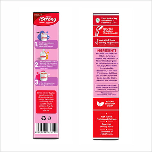 Manna Foods iStrong Women's Nutrition Drink Chocolate