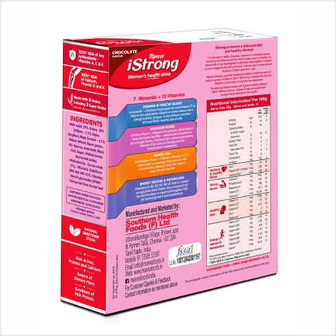 Manna Foods iStrong Women's Nutrition Drink Chocolate