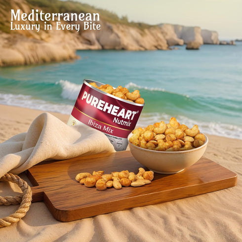 PUREHEART Nutmix Ibiza Mix | Premium Macadamia (40%) Cashew