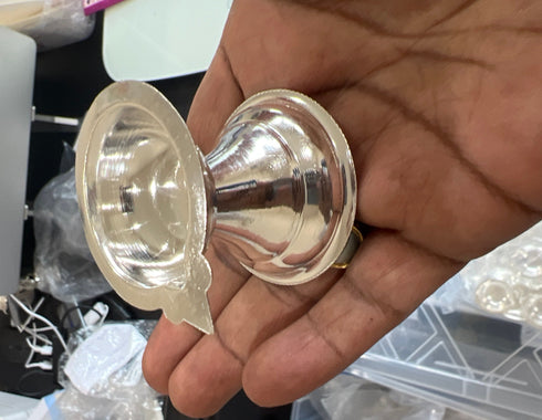 Pure Silver Diya Pair 20gms