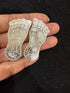 Pure Silver Padukalu Pair 8g (Pack of 1)