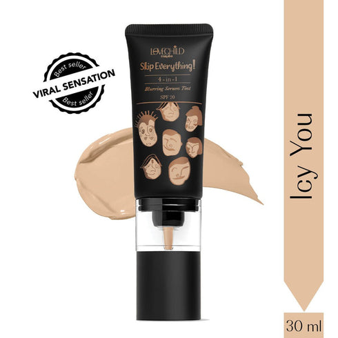 LoveChild Icy You | Skip Everything Blurring Serum Skin Tint 4 | in 1 Benefits