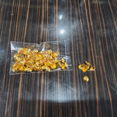 Pure Silver Gold Plated Flowers Pack Of 108 57g