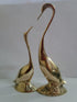 Brass Showpiece Duck Pair Statue 390g