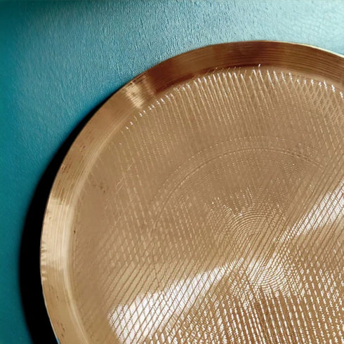 Tamas Kansa Thali | Plate Lead Free