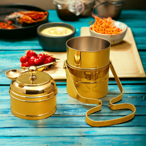 Tamas Brass Tiffin / Lunch Box 3 Tier