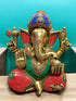 Tamas Brass Ganesh Stone