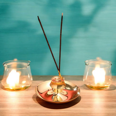 Tamas Brass Incense Holder