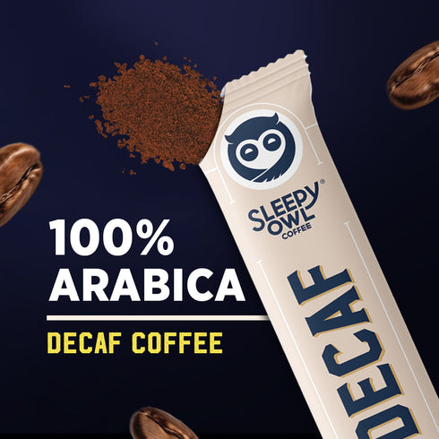 Sleepy Owl Coffee Decaf Instant Coffee – Pack of 30 Sachets