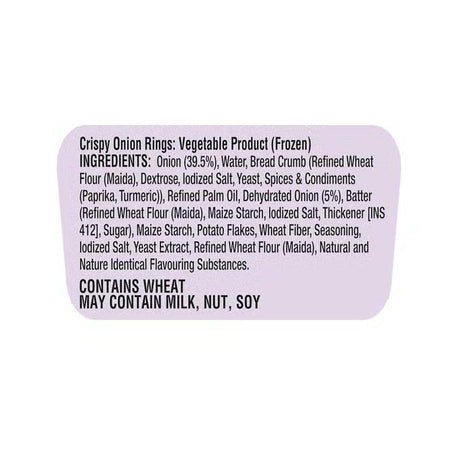 McCain Crispy Onion Rings