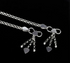 Daily wear 925 Sterling Silver women Bismark chain Anklet Pair