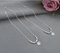 Unique Real Silver Snowflake Charm Payal Anklet Pair