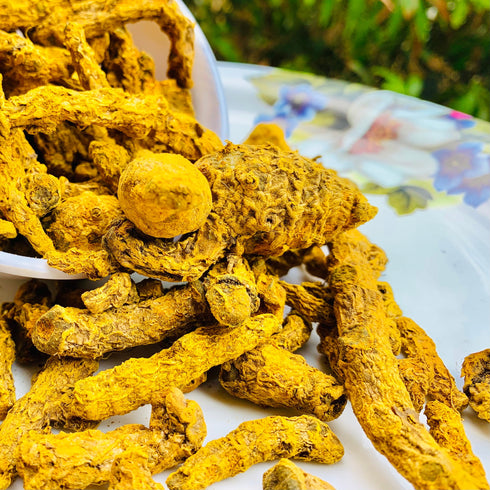 Ayumulya Dry Turmeric Roots | Pasupu