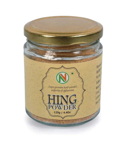 NatureVit Pure Afghan Hing Powder Premium Asafoetida for Authentic Indian Cooking