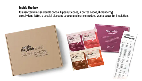 Whole The Truth Everyone Party - Pack of 16 Mini Protein Bars