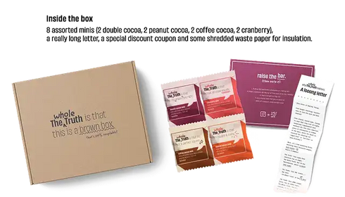 Whole The Truth Everyone Party - Pack of 8 Mini Protein Bars