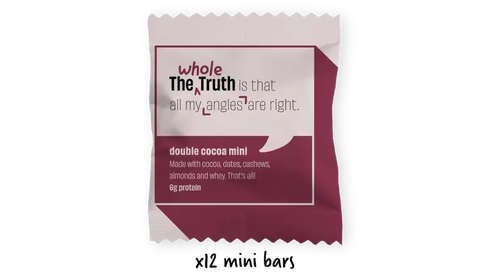 Whole The Truth Double Cocoa Mini Protein Bars