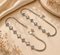 925 Sterling Silver White CZ Oxidised Floral stone-studded Payal Anklet Pair