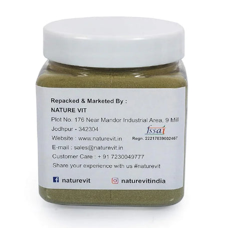 NatureVit Barley Grass Powder Nutrient-Rich Superfood Jar Pack