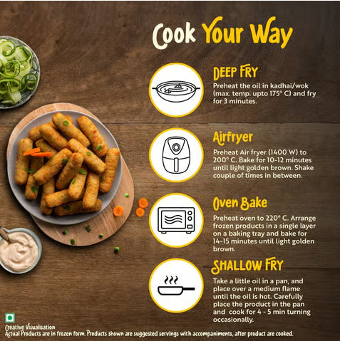 McCain Veggie Fingers (Frozen)