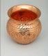 Pooja-8 Faces Globular Lakshmi Kalash (Small size) / Ashtalakshmi Kalasam (Small Size)