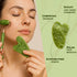 Moraze Cosmetics Jade Roller Face Massager Tool with FREE Gua Sha