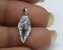 Excellent gifting Black Thread 925 Sterling Silver Oxidized Leaf charm Women single Anklet