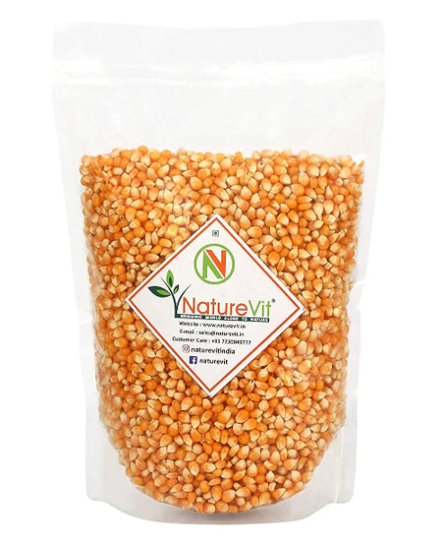 NatureVit Mushroom Popcorn Kernels Premium Makka Seeds for Gourmet Popcorn